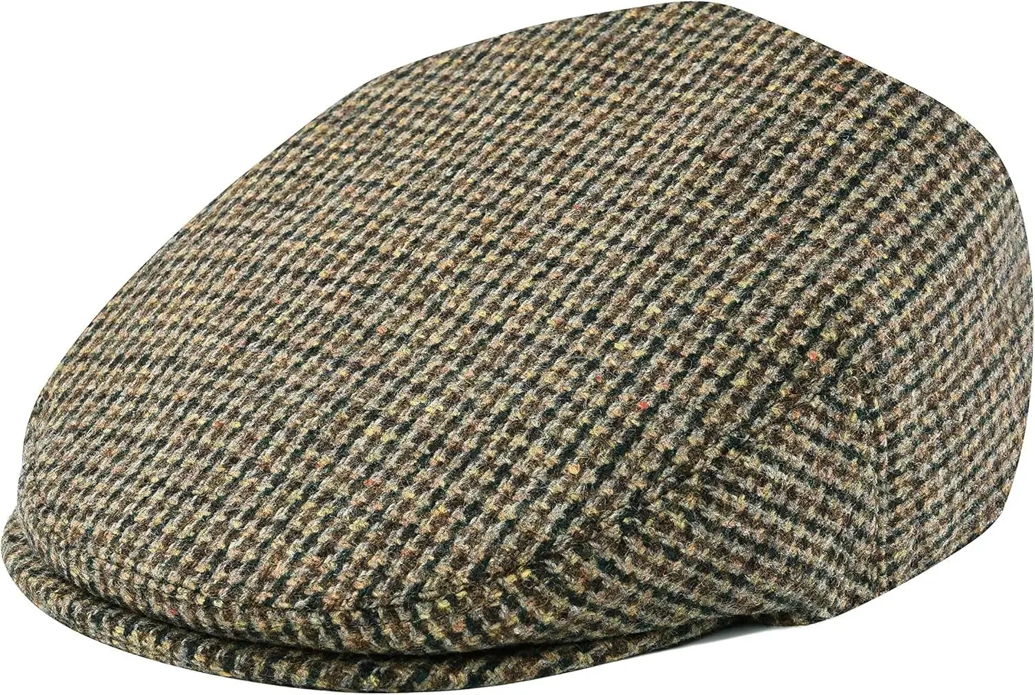 Mens Wool Flat Cap