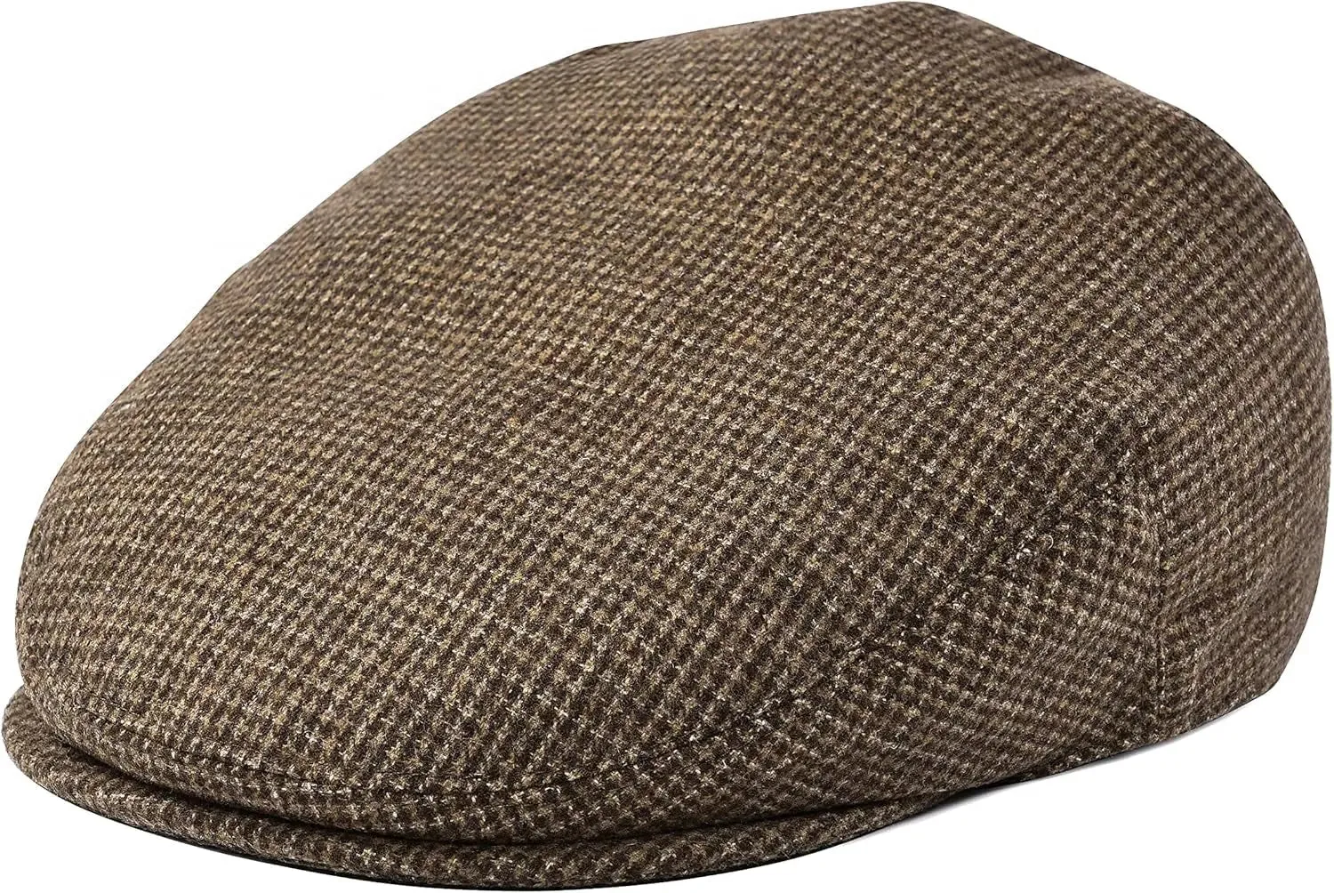 Mens Wool Flat Cap