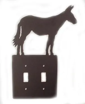 Metal Switchplate - Mule Double