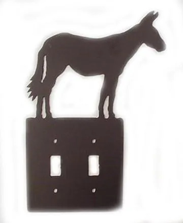 Metal Switchplate - Mule Double
