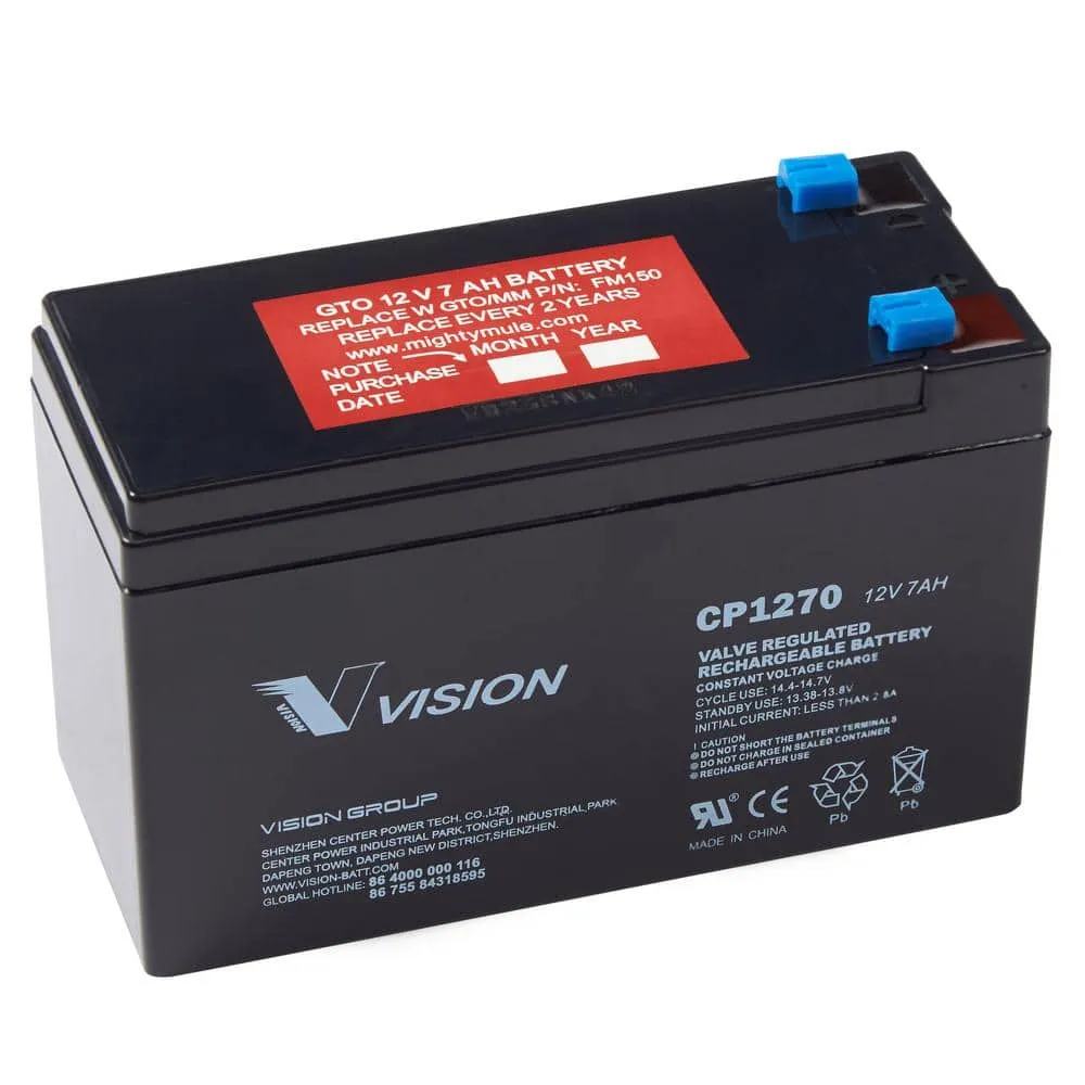 Mighty Mule 12-Volt Battery for Automatic Gate Opener
