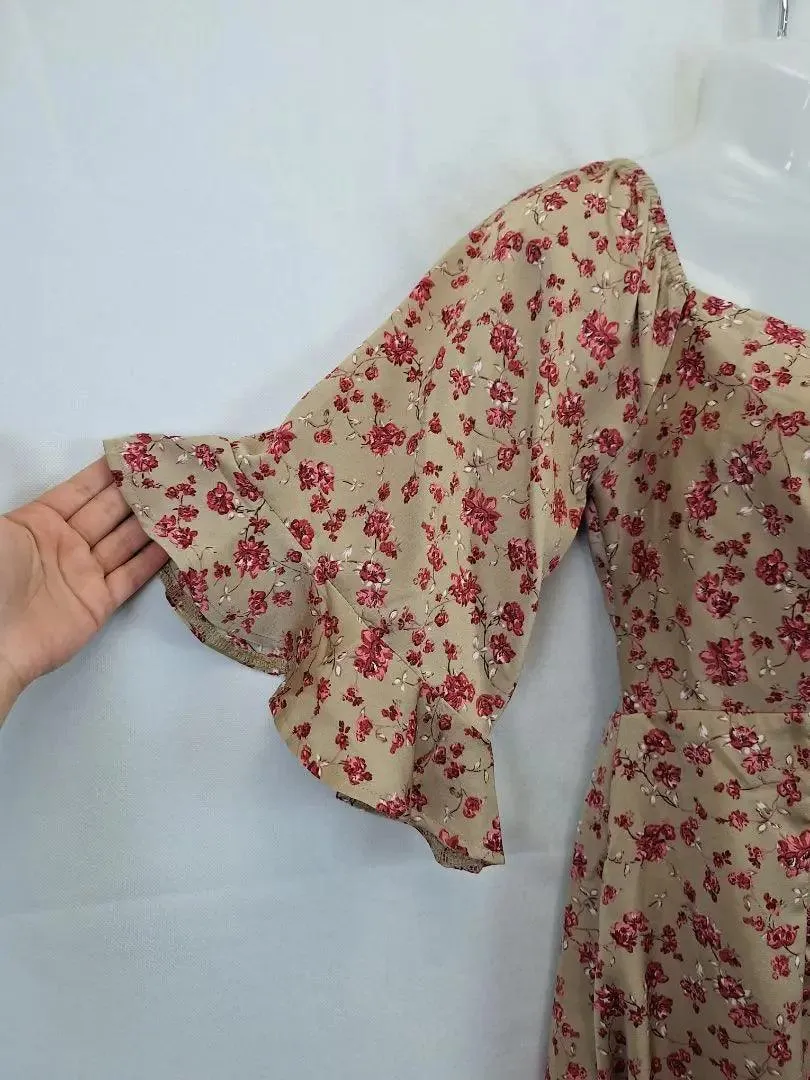 Mika & Gala Stylish Satin Playsuit Size 8