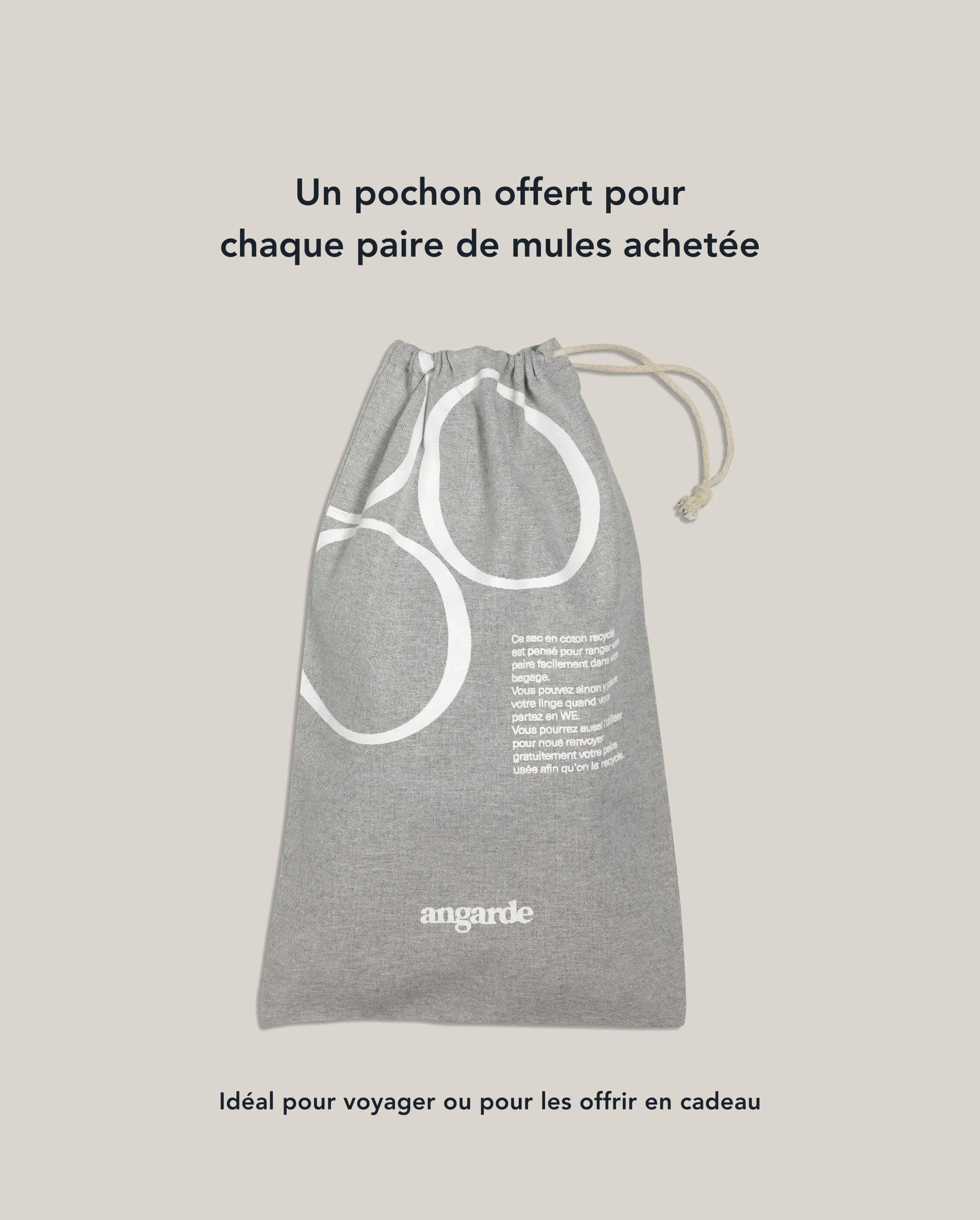 Mule homme éponge, beige