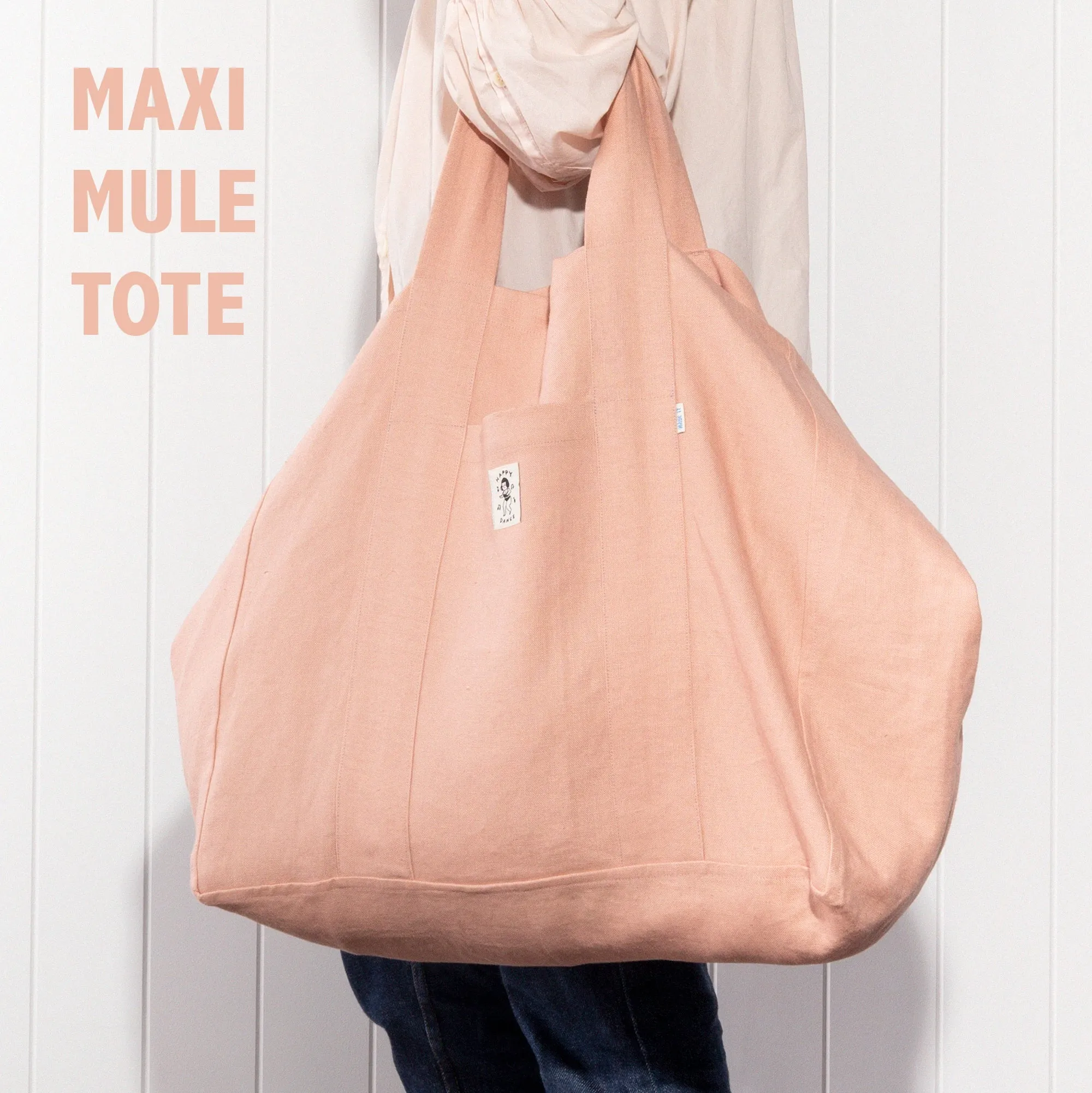 Mule Tote | Sewing Pattern by KATM ~ Printed Paper Pattern
