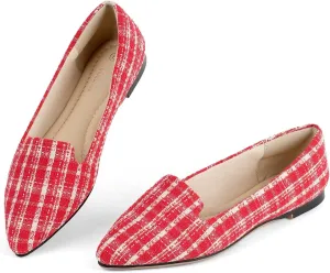 MUSSHOE Flat Shoes Women Comfortable Slip on Women's Flats