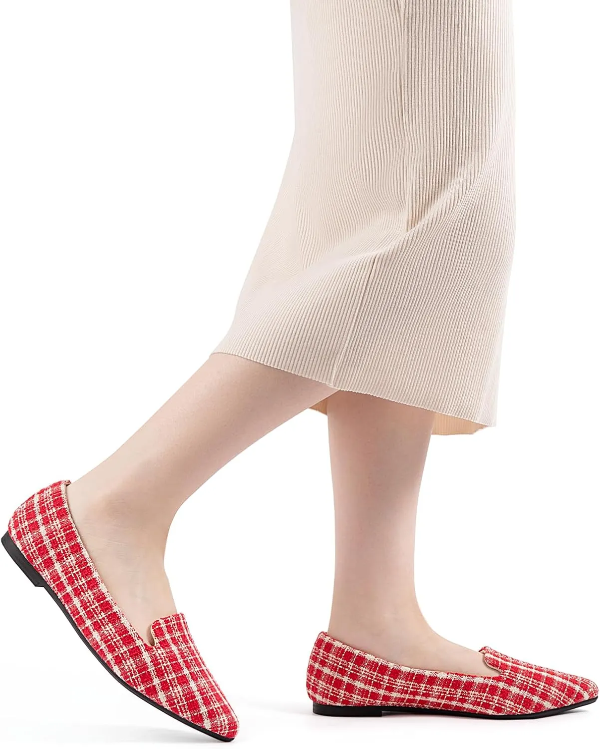 MUSSHOE Flat Shoes Women Comfortable Slip on Women's Flats