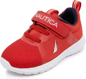Nautica Kids Fashion Sneaker Athletic Running Shoe with One Strap |Boys - Girls|(Toddler/Little Kid)