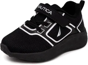 Nautica Kids Fashion Sneaker Athletic Running Shoe with One Strap |Boys - Girls|(Toddler/Little Kid)
