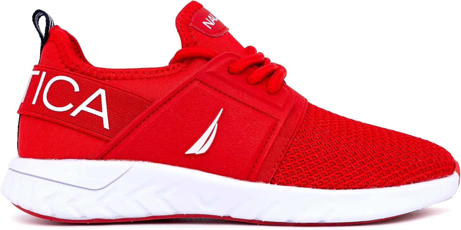 Nautica Kids Girls Metallic Fashion Sneaker Lace-Up Athletic Running Shoe I kappil I (Big Kid - Little Kid - Toddler)