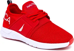 Nautica Kids Girls Metallic Fashion Sneaker Lace-Up Athletic Running Shoe I kappil I (Big Kid - Little Kid - Toddler)
