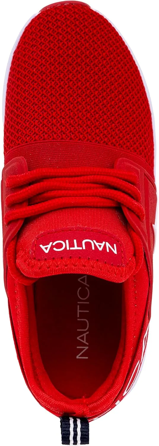 Nautica Kids Girls Metallic Fashion Sneaker Lace-Up Athletic Running Shoe I kappil I (Big Kid - Little Kid - Toddler)