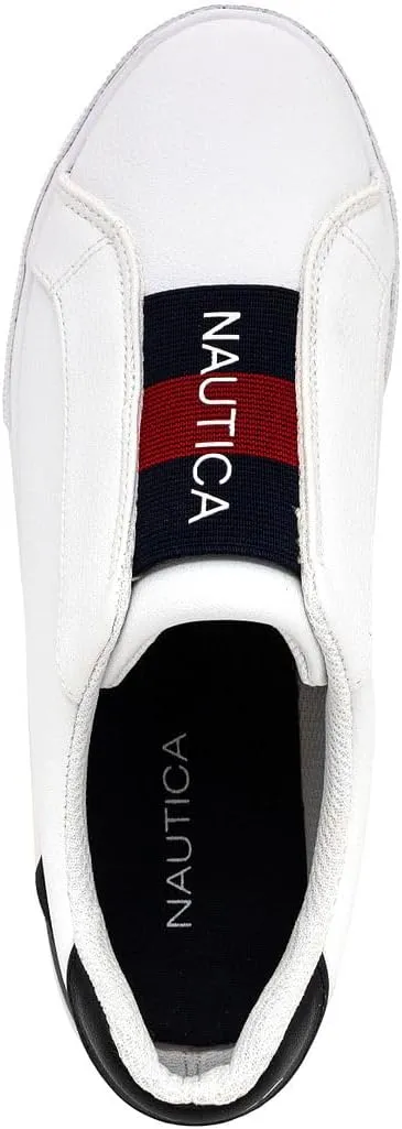 Nautica Women's Slip-On Shoes: Fashionable and Comfortable Sneakers with Casual Elegance