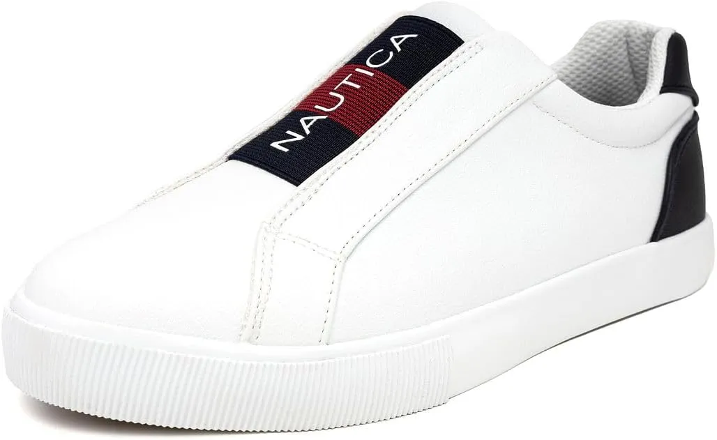 Nautica Women's Slip-On Shoes: Fashionable and Comfortable Sneakers with Casual Elegance