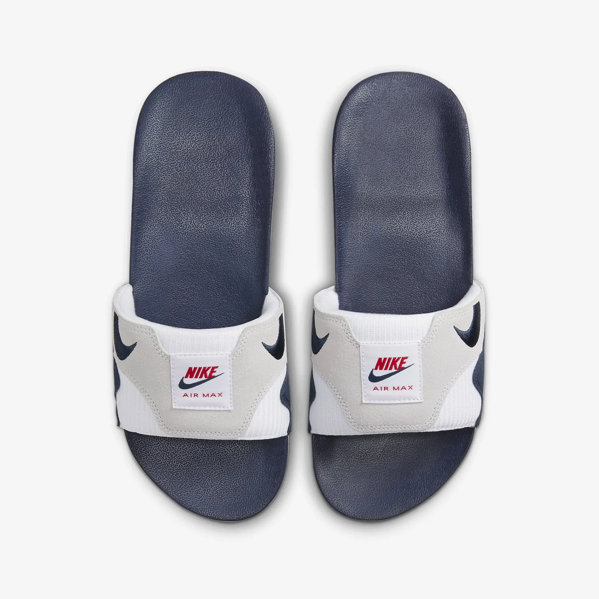 Nike | AIR MAX 1  { WHITE/OBSIDIAN-LT NEUTRAL GREY/UNIVERSITY