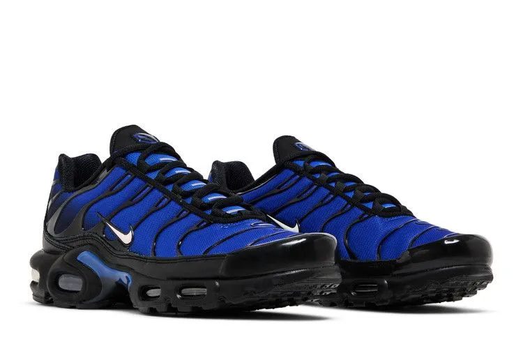 Nike Air Max Plus Premium Black Races Blue
