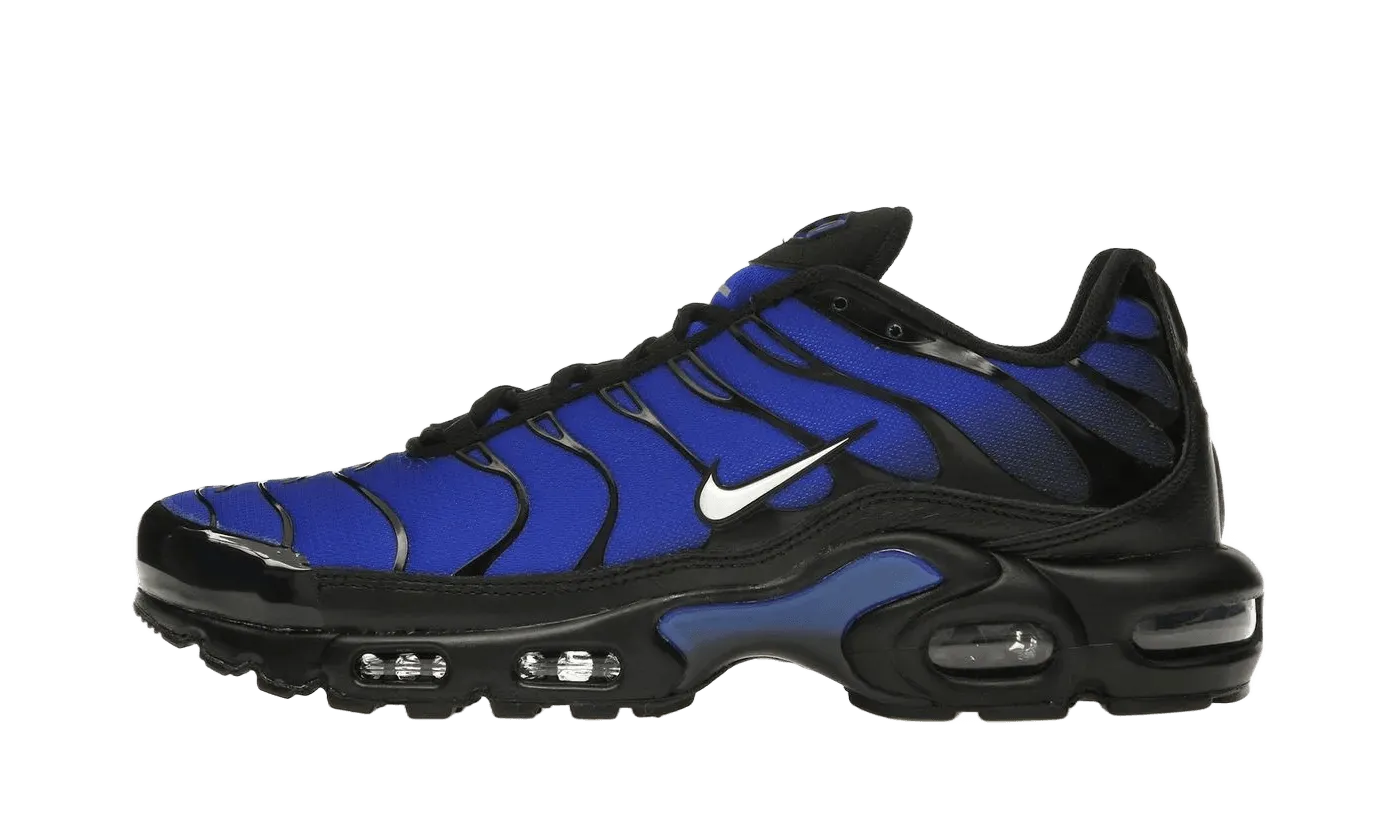 Nike Air Max Plus Premium Black Races Blue