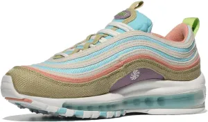 Nike Boy's Air Max 97 SE (Big Kid) Copa/Sail/Wheat Grass/Madder Root 7 Big Kid M