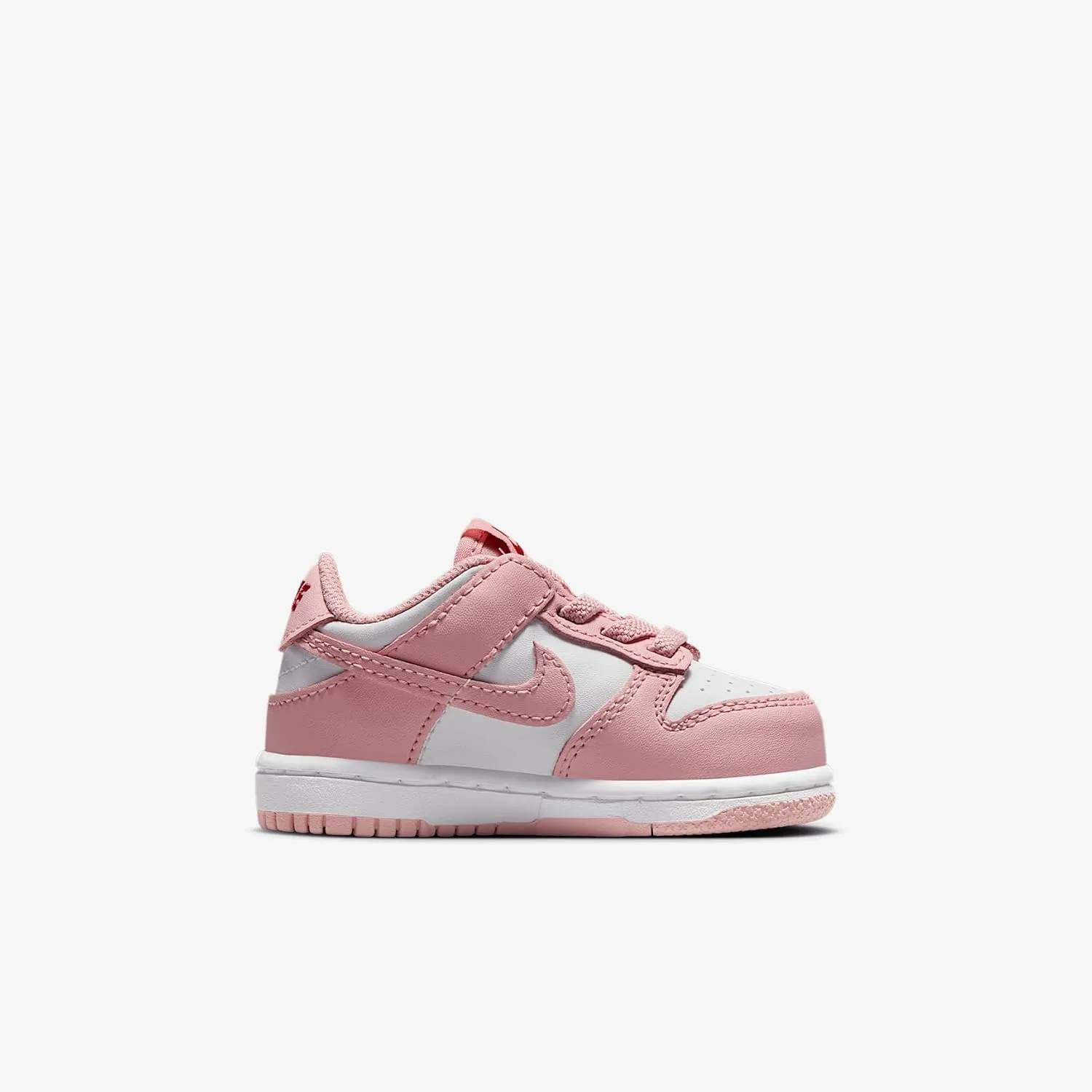 Nike Dunk Low Baby/Toddler Shoes (HV0929-100, White/Pomegranate/Pink Glaze)