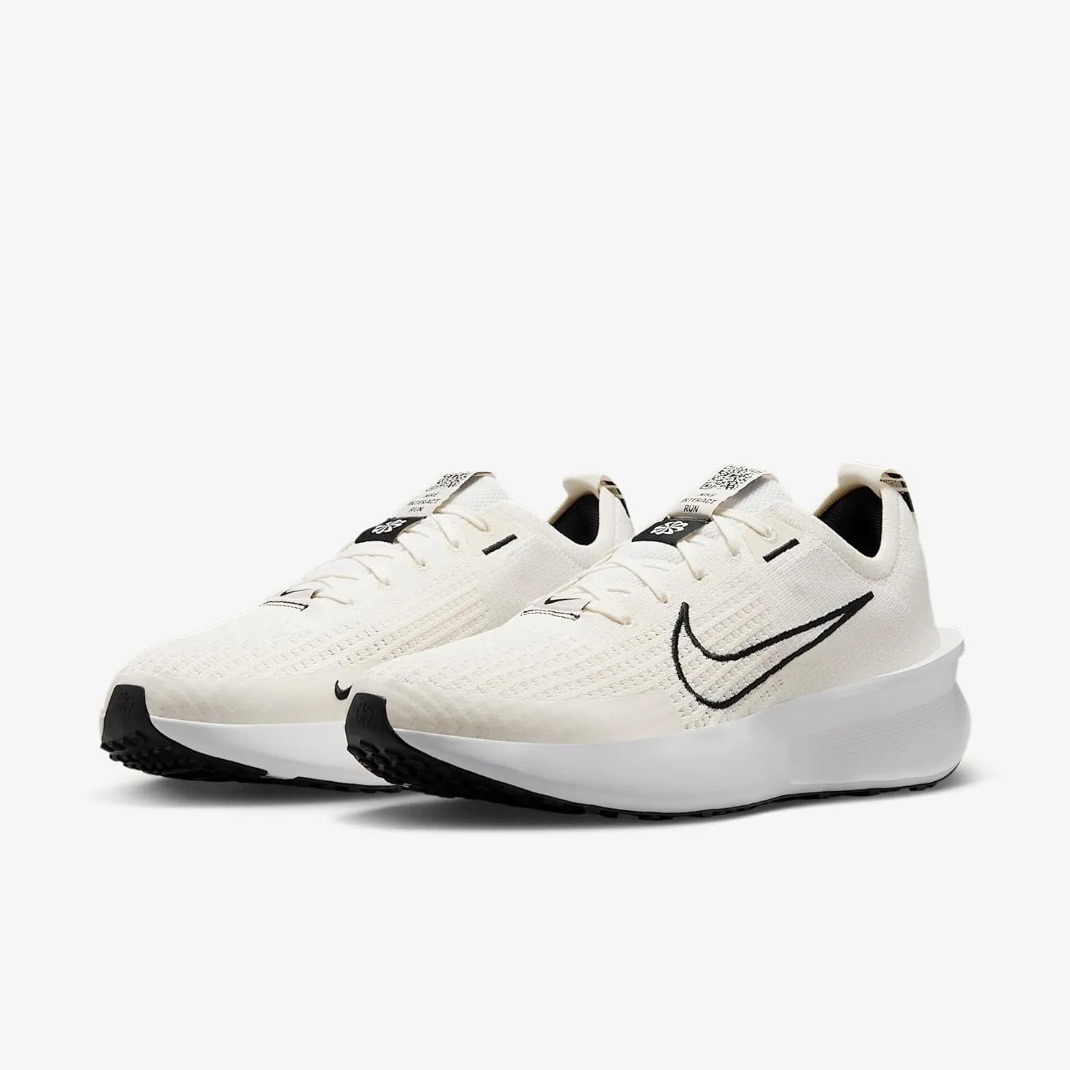 Nike Interact Run Men's Road Running Shoes (FD2291-106, Sail/Black/White/White)