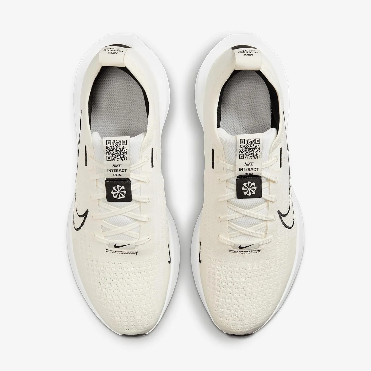 Nike Interact Run Men's Road Running Shoes (FD2291-106, Sail/Black/White/White)