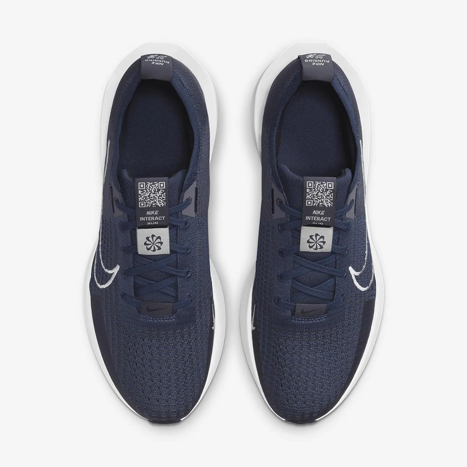 Nike Interact Run Men's Road Running Shoes (FD2291-402, College Navy/Gridiron/White/Platinum Tint)