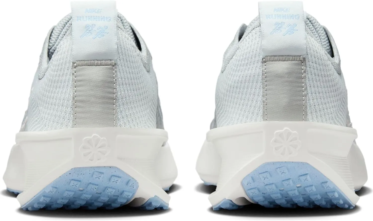 Nike Interact Run Women's Road Running Shoes (FD2292-012, Light Smoke Grey/Psychic Blue/Summit White/Echo Pink)