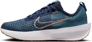 Nike Interact Run Women's Road Running Shoes (FD2292-402, College Navy/Cerulean/White/Metallic Red Bronze) Size 9.5
