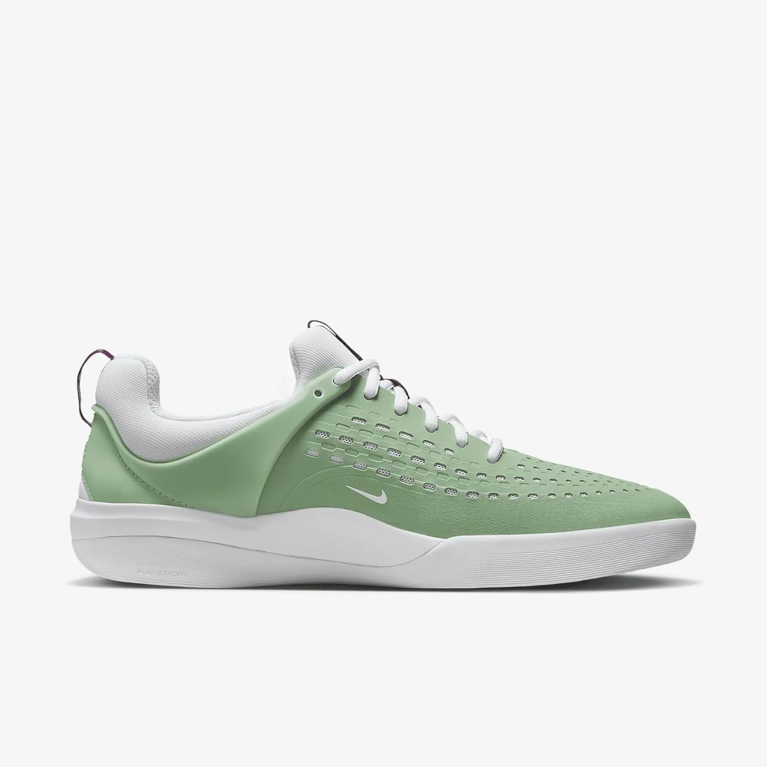 Nike SB Zoom Nyjah 3 Skate Shoes (DJ6130-300, Enamel Green/Enamel Green/White/White)