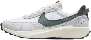 Nike Waffle Debut Vintage (DX2931-101, White/Coconut Milk/Orange/Vintage Green) Size 9.5