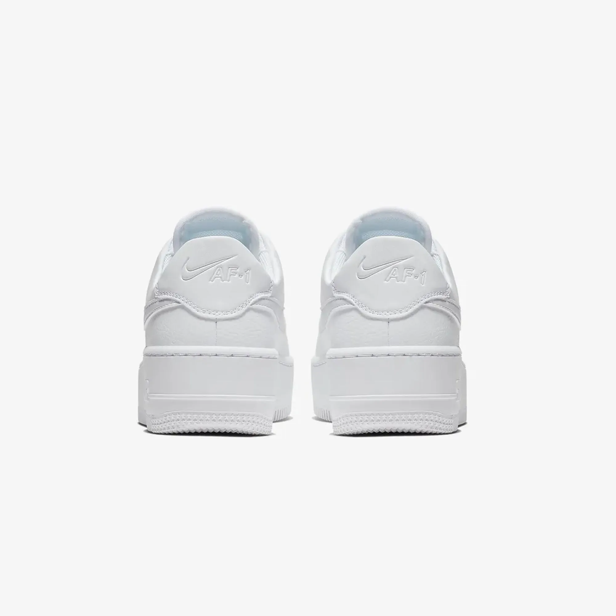 Nike | WMN'S AIR FORCE 1 SAGE LOW  { WHITE/WHITE-WHITE