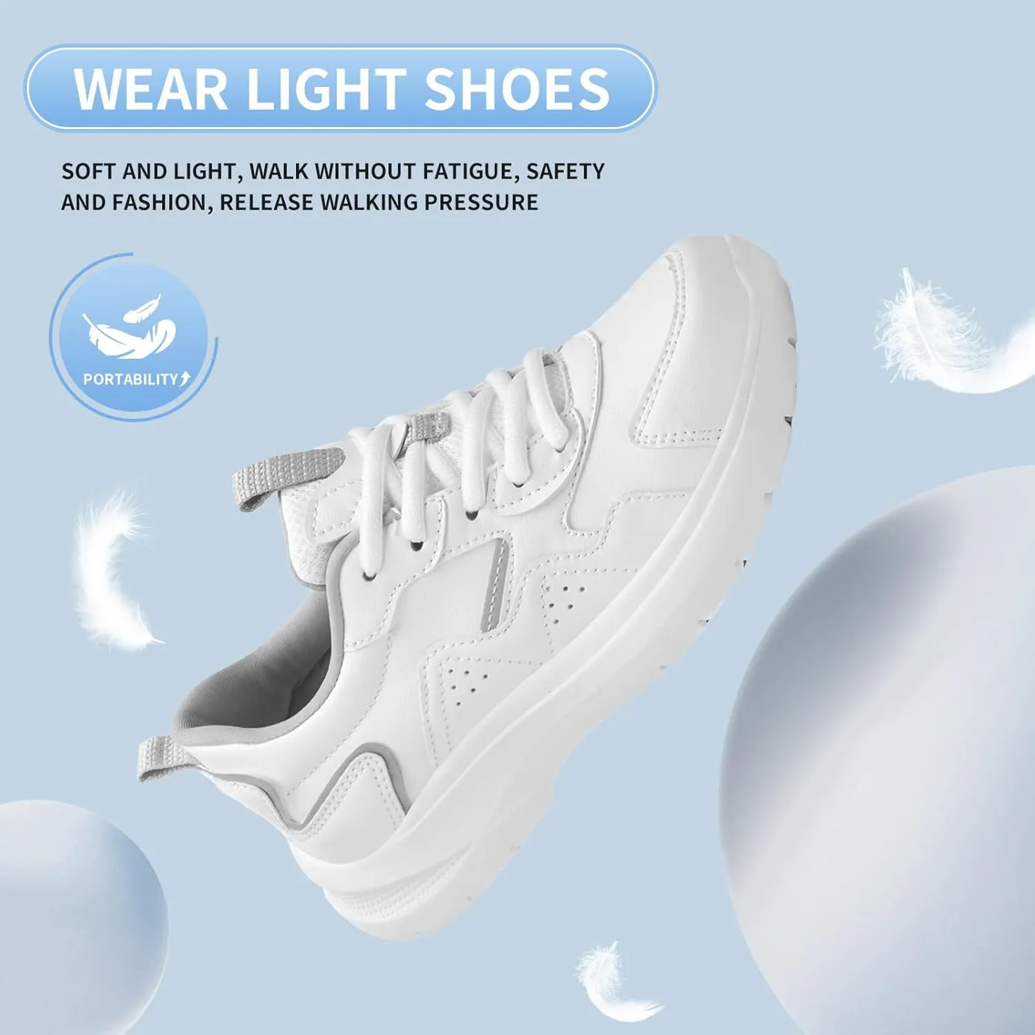 Non Slip Work Shoes Women Food Service-Lightweight and Comfortable Suitable for Restaurants and Crew Work