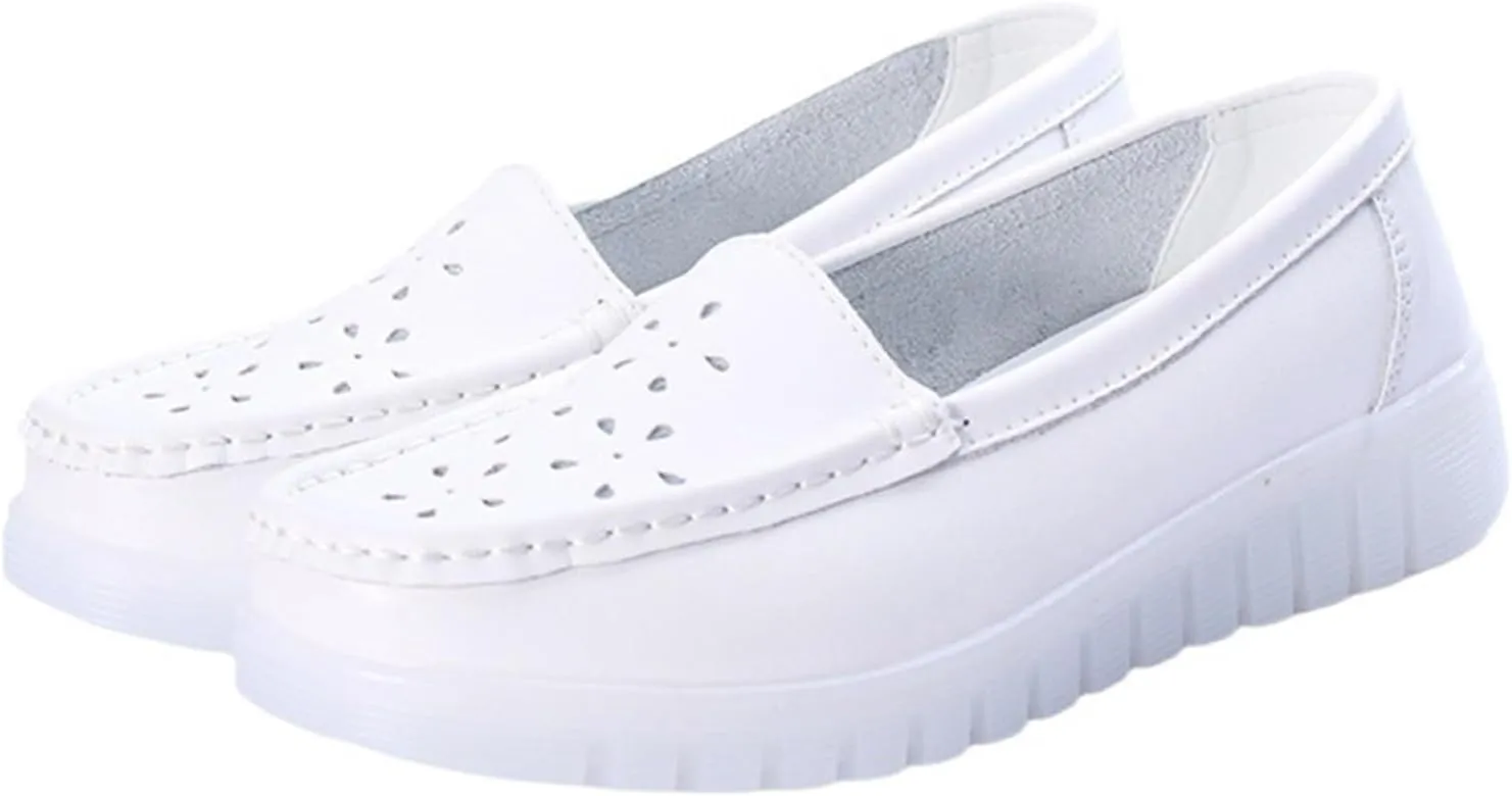 Nurse Shoes Women Slip On Lightweight White Resistant for Work Arch Support Healthcare Comfortable Shoes