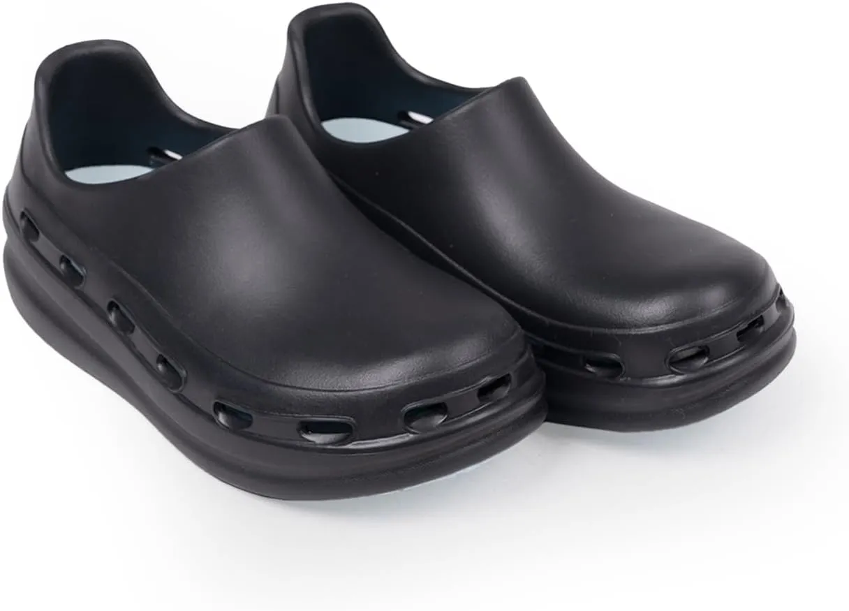 NURSTEP Unisex Lightweight Slip On Comfortable Slip Resistant Medical Nursing Clog Scrub Recovery Slides with Arch Support Insoles for Healthcare Hospital Work Operating Room