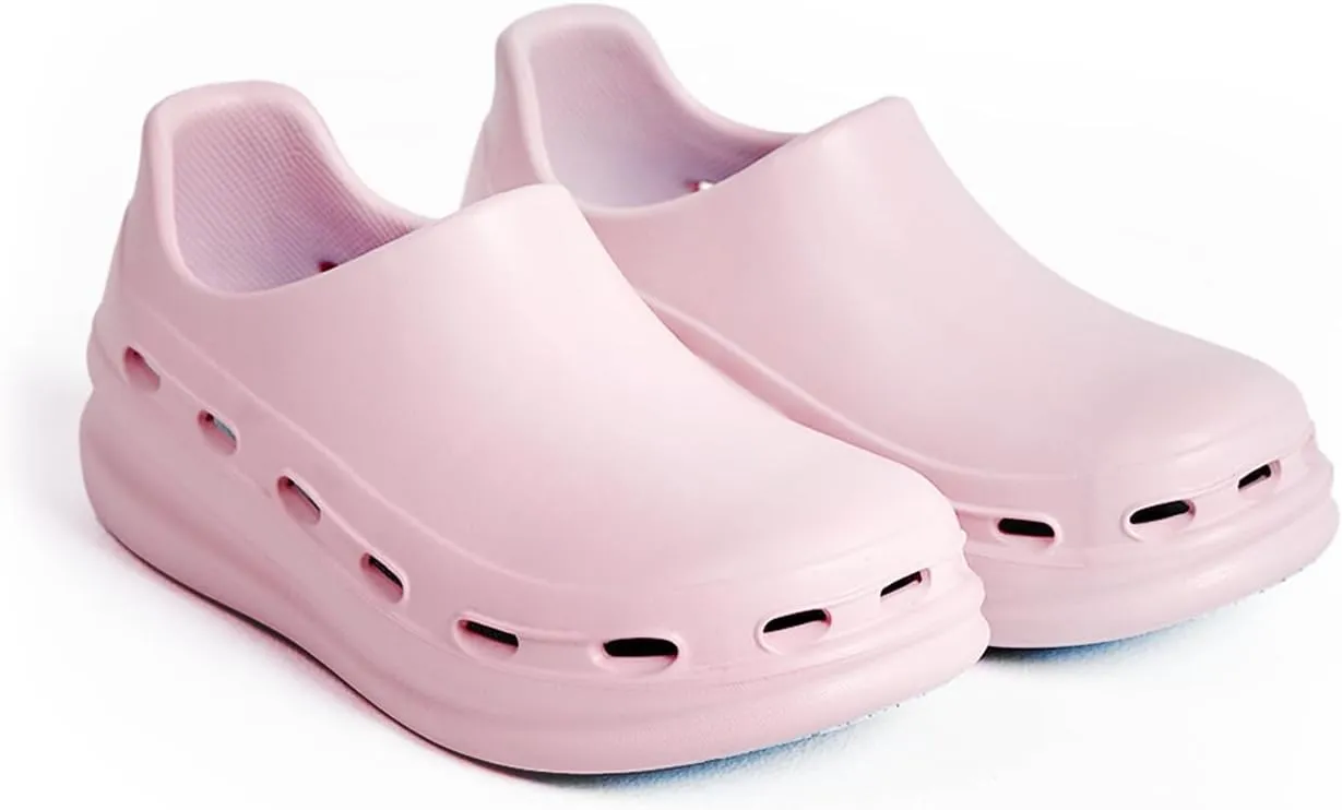 NURSTEP Unisex Lightweight Slip On Comfortable Slip Resistant Medical Nursing Clog Scrub Recovery Slides with Arch Support Insoles for Healthcare Hospital Work Operating Room