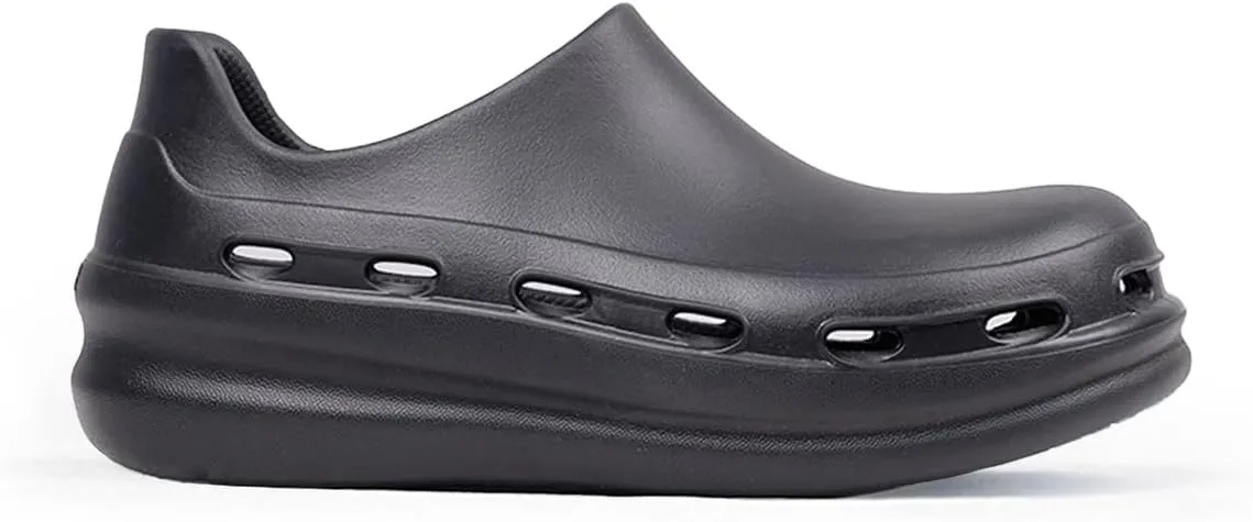 NURSTEP Unisex Lightweight Slip On Comfortable Slip Resistant Medical Nursing Clog Scrub Recovery Slides with Arch Support Insoles for Healthcare Hospital Work Operating Room