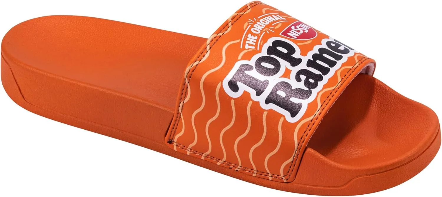 Odd Sox, Slide, Slip On Sandal, Top Ramen, Soft, Comfortable, Unisex