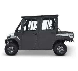 OEM Kawasaki Hard Cab Enclosure with AS1 Glass Windshield 1KAPFXTCAS1B