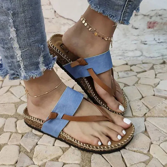 Olivia - casual, summery, comfortable slip-on sandal