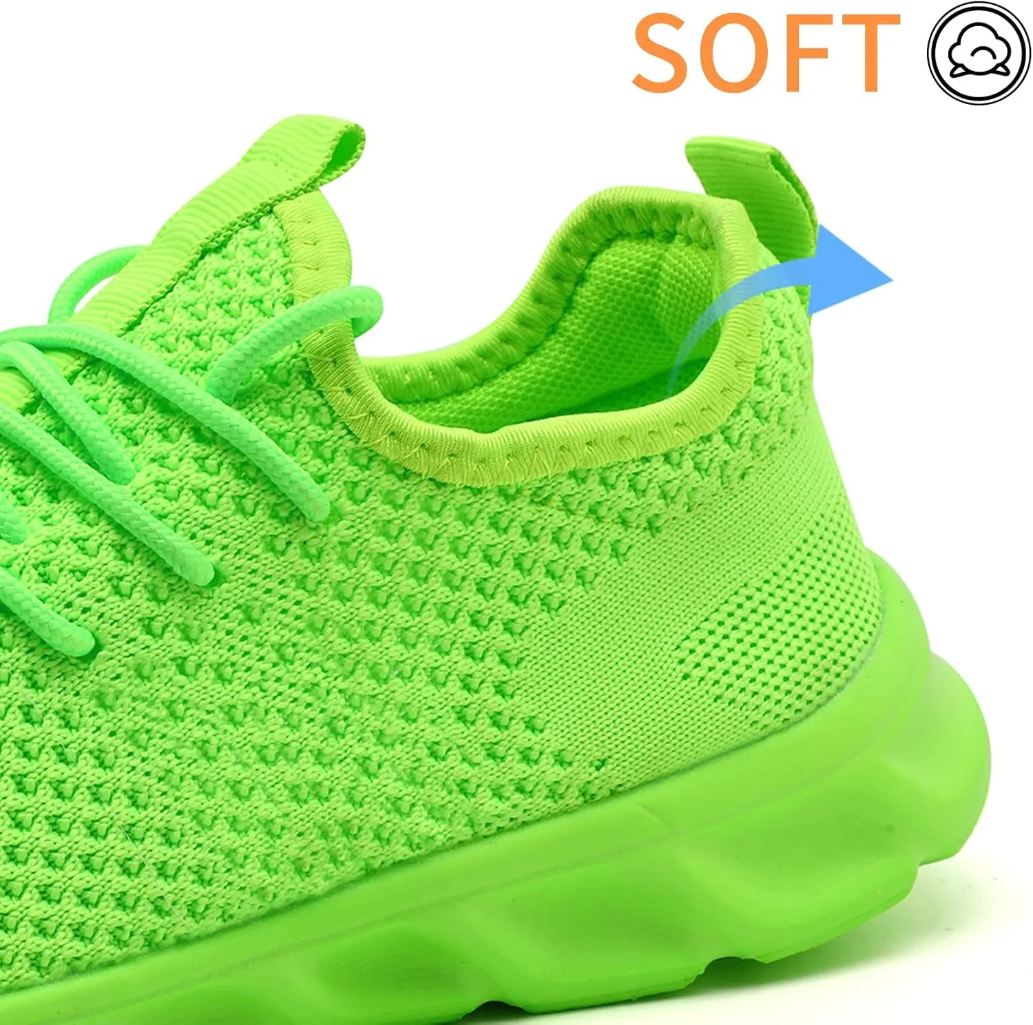 Oltyutc Tennis Gym Shoes for Women Lightweight Running Sneakers Slip On Walking Shoes for Outdoor Workout Travel