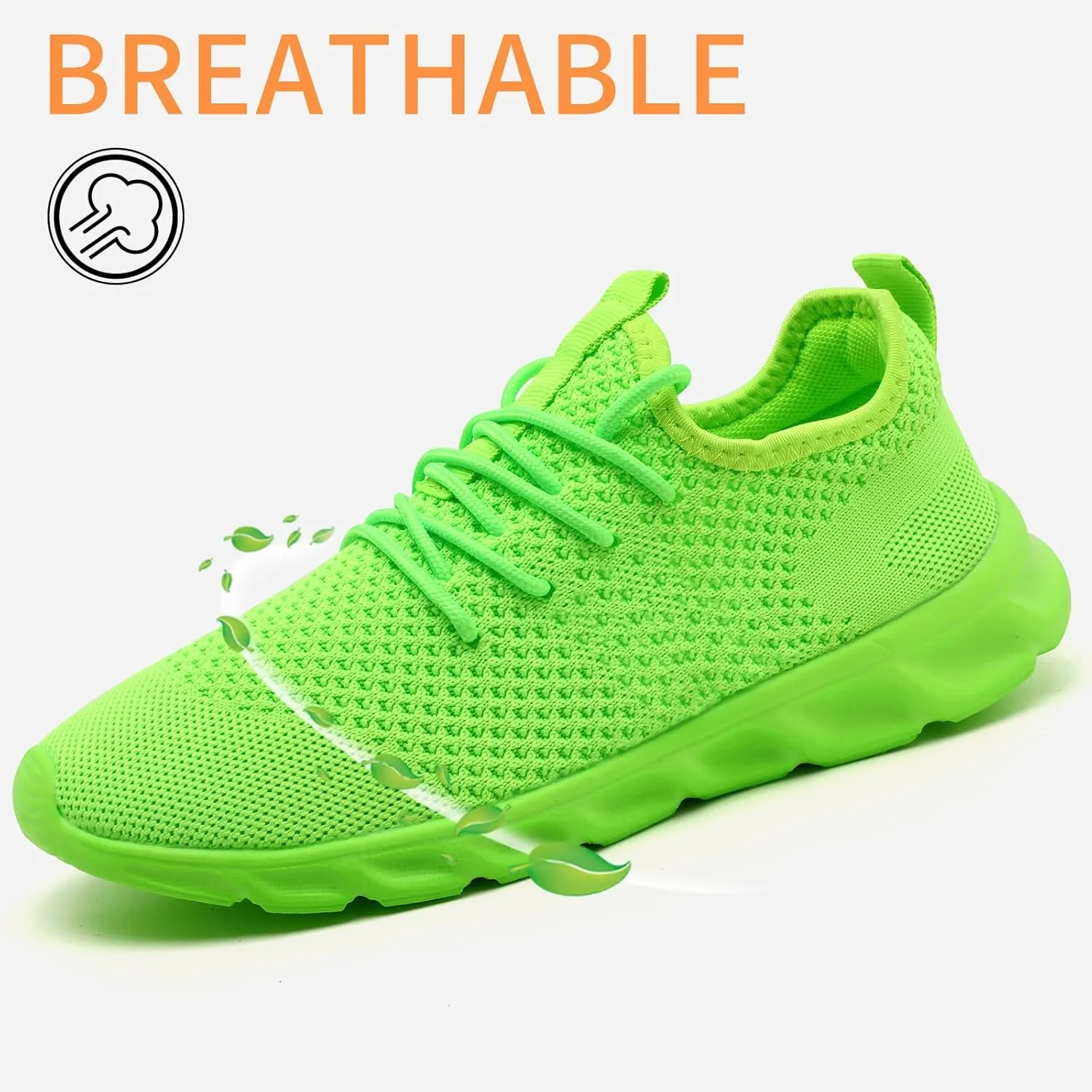 Oltyutc Tennis Gym Shoes for Women Lightweight Running Sneakers Slip On Walking Shoes for Outdoor Workout Travel