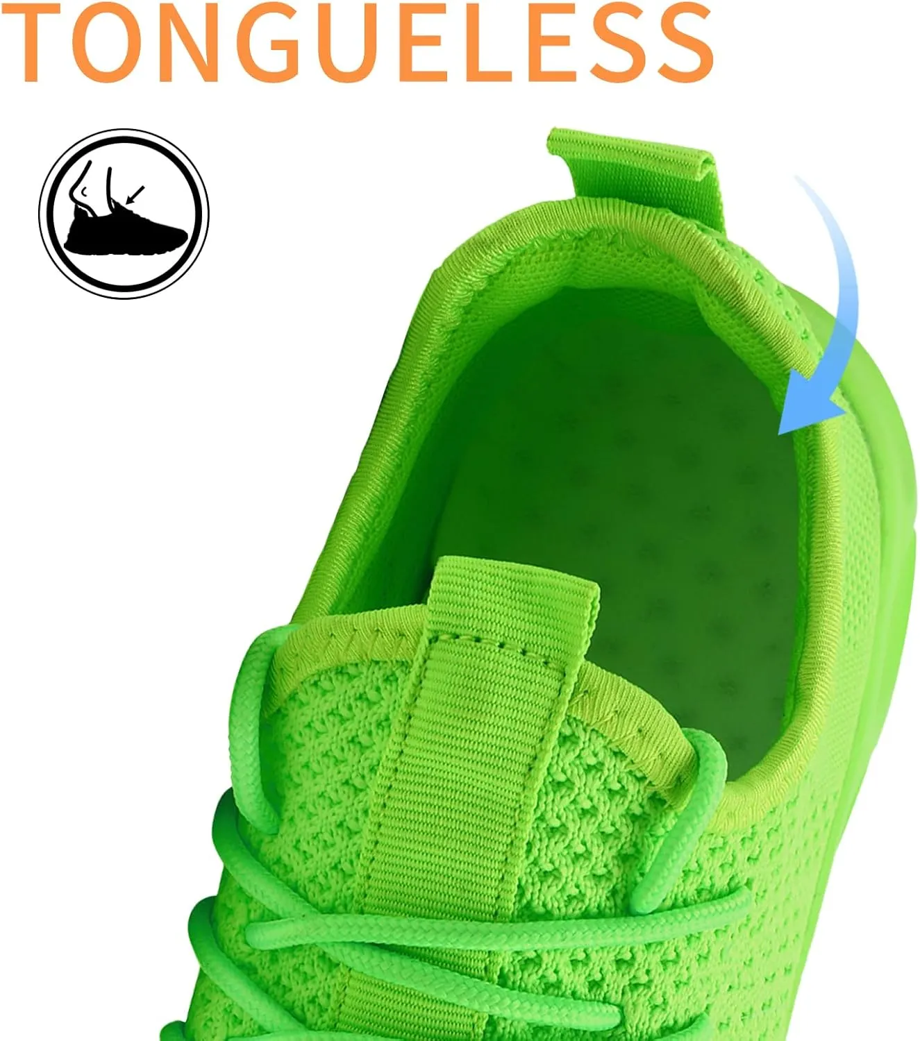 Oltyutc Tennis Gym Shoes for Women Lightweight Running Sneakers Slip On Walking Shoes for Outdoor Workout Travel