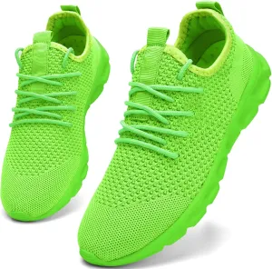 Oltyutc Tennis Gym Shoes for Women Lightweight Running Sneakers Slip On Walking Shoes for Outdoor Workout Travel