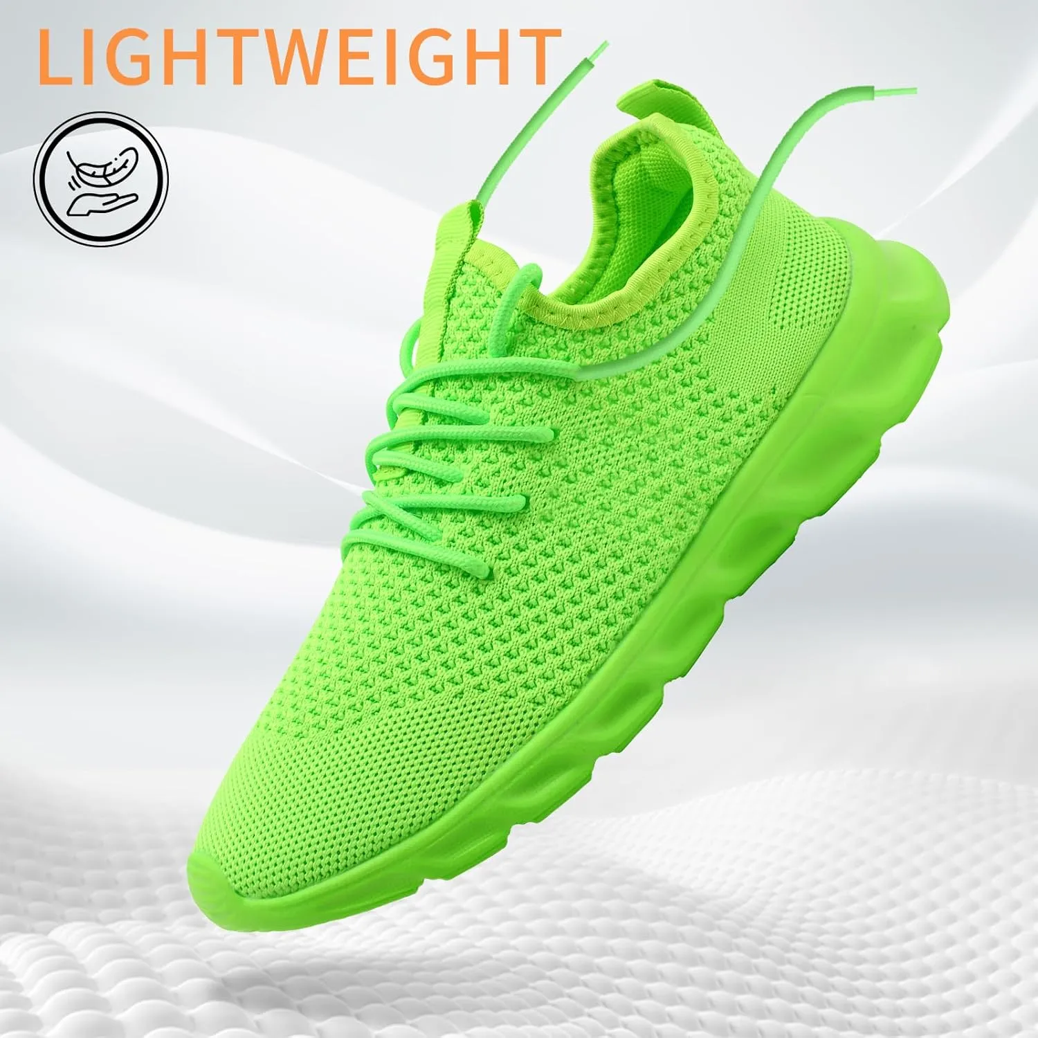 Oltyutc Tennis Gym Shoes for Women Lightweight Running Sneakers Slip On Walking Shoes for Outdoor Workout Travel