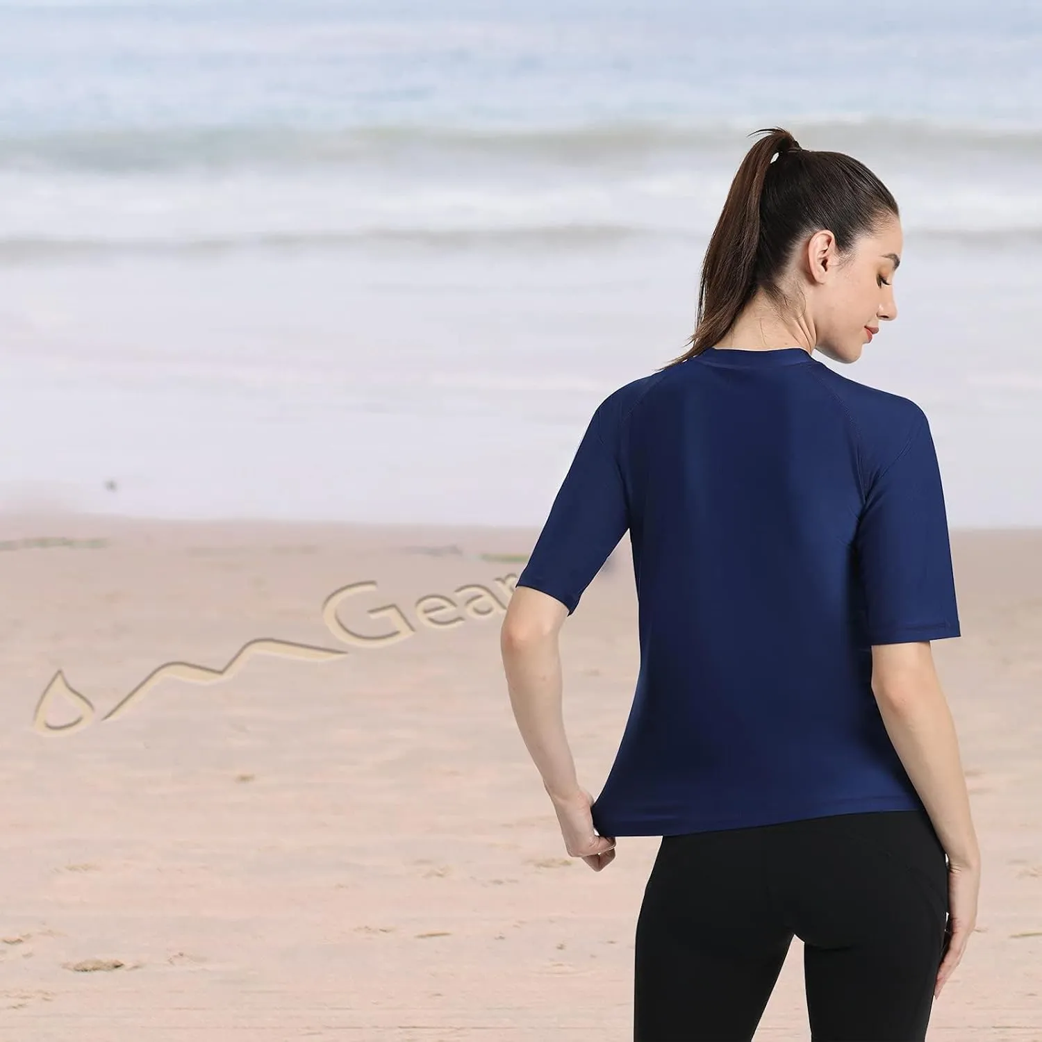 OMGear Rash Guard for Men Women Spandex Multi-Colors Long/Short Sleeve Swimsuit UPF 50  BJJ MMA Compression Shirt Surf Suit