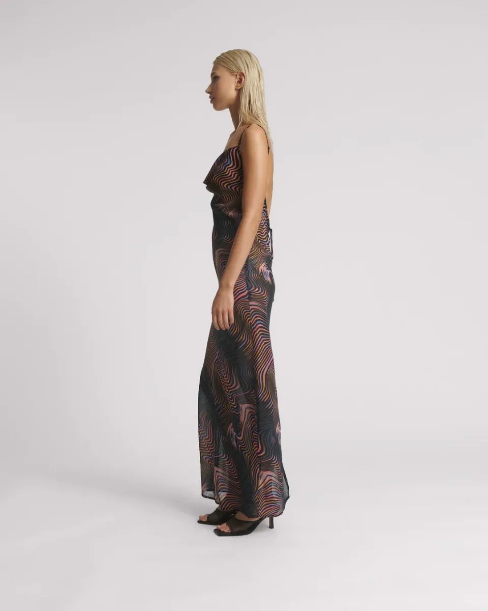 One Teaspoon Acid Trip Jagger Slip Dress