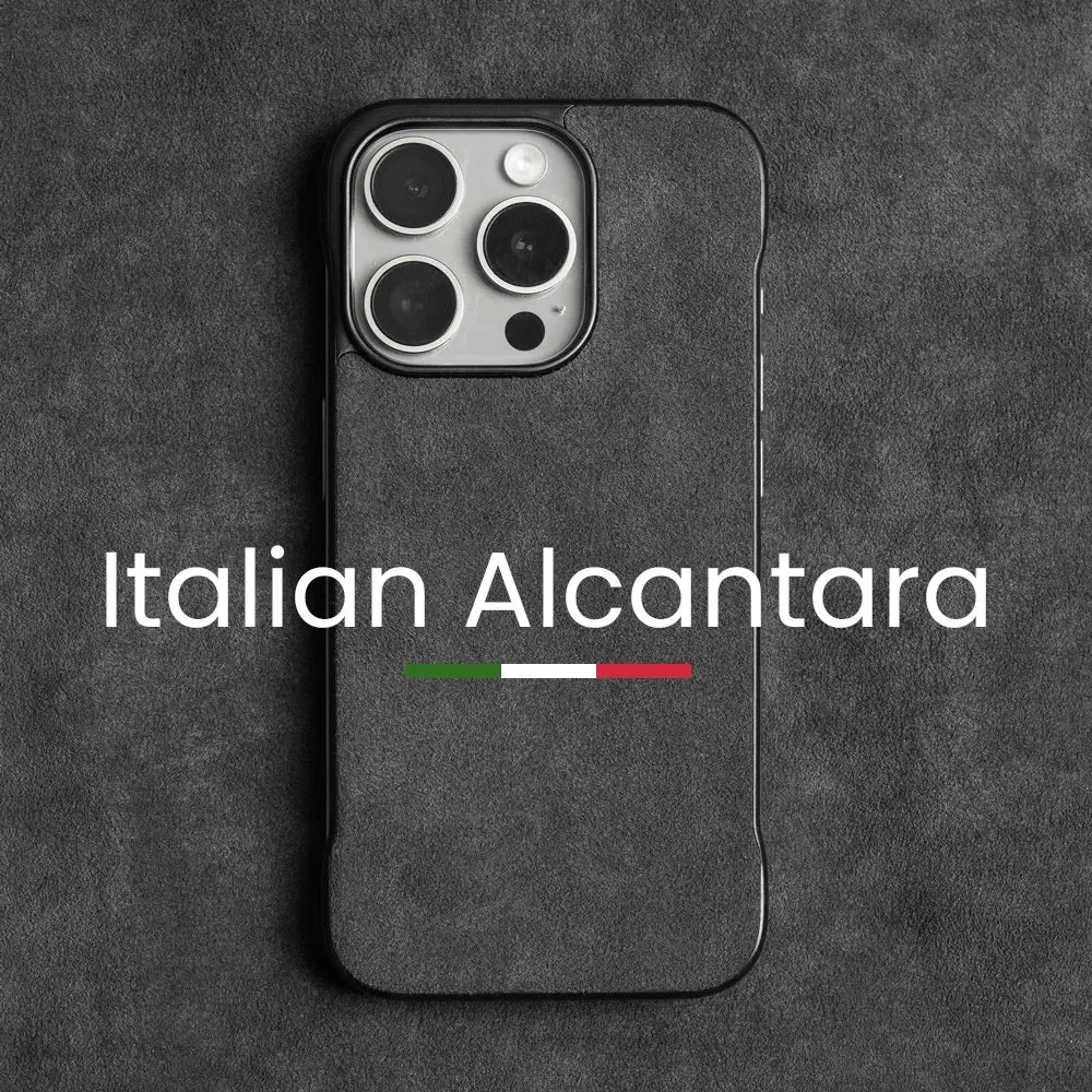 Original Alcantara Minimal Sides iPhone Case