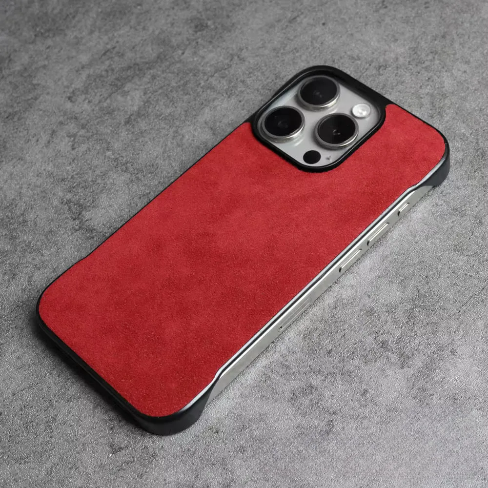 Original Alcantara Minimal Sides iPhone Case