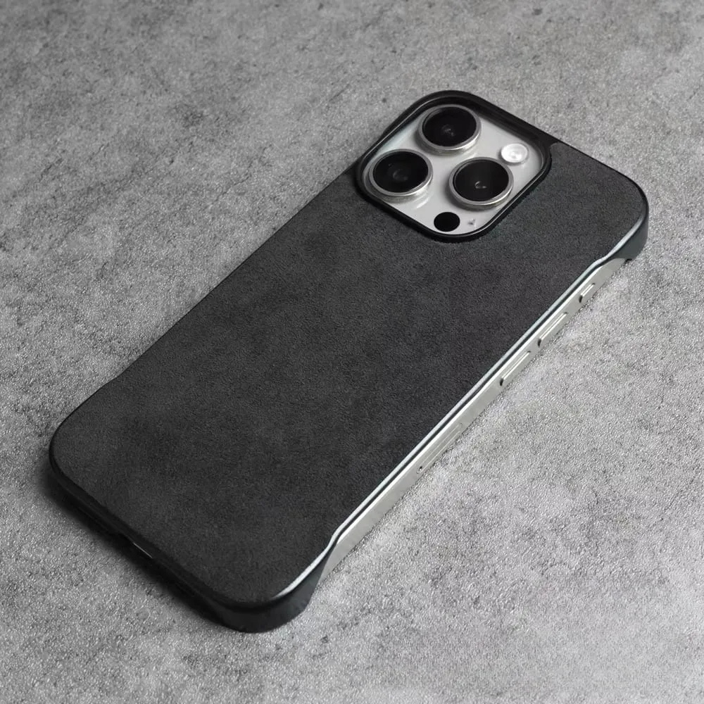 Original Alcantara Minimal Sides iPhone Case