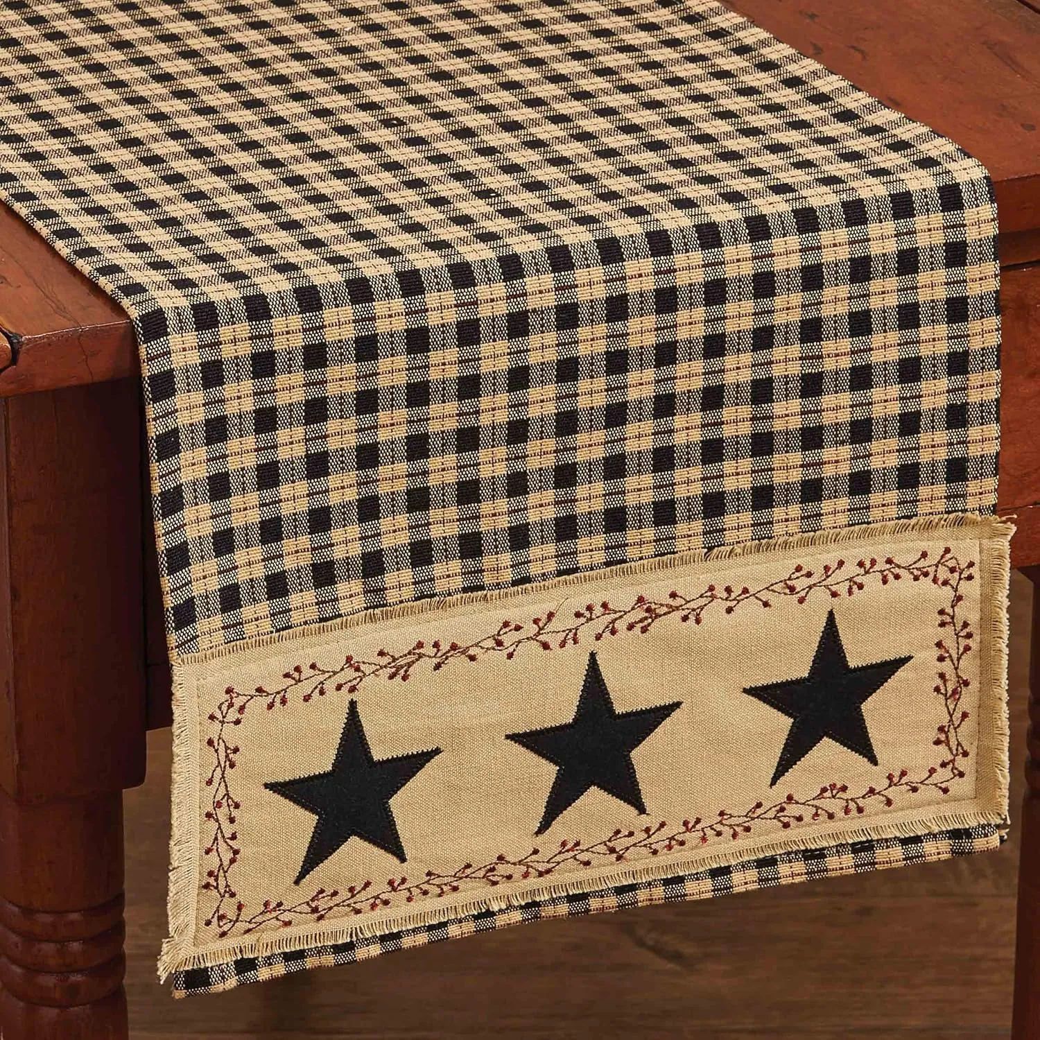 Park Designs Star Patch Table Runner - 54" L