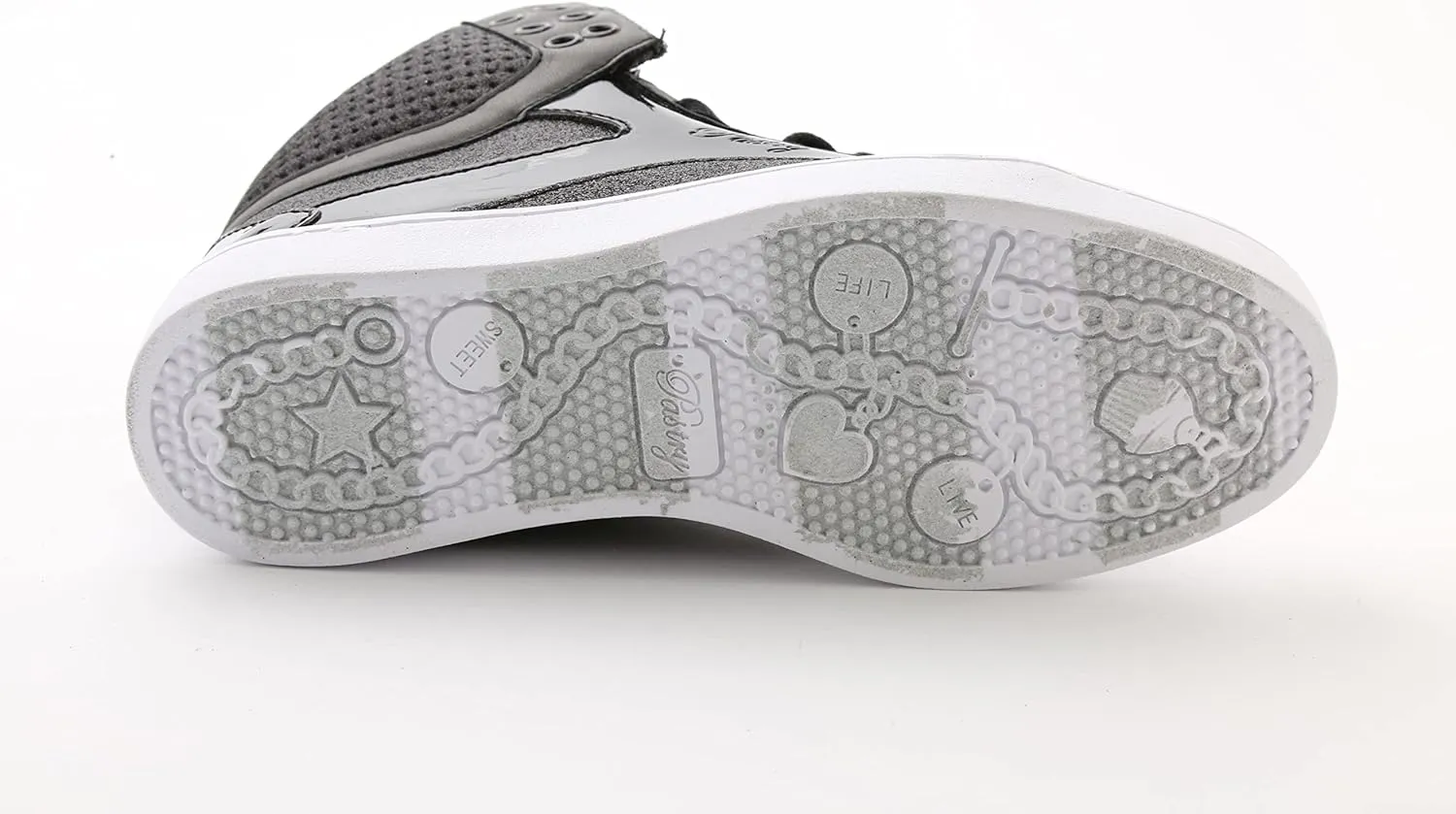 Pastry Pop Tart Glitter High-Top Sneaker & Dance Shoe for Women